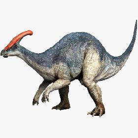 Parasaurolophus 3D (Rigged) model